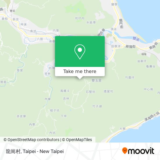 龍崗村 map