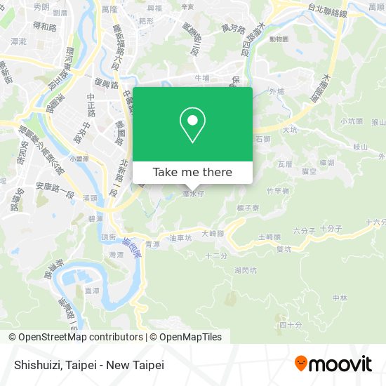 Shishuizi map