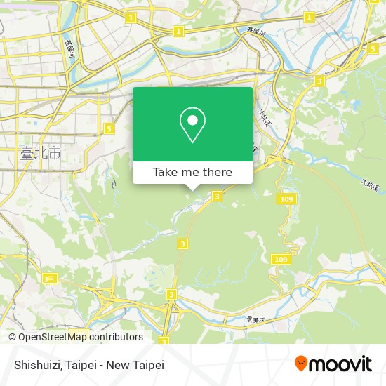 Shishuizi map