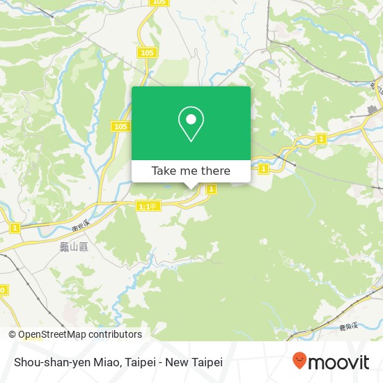 Shou-shan-yen Miao map
