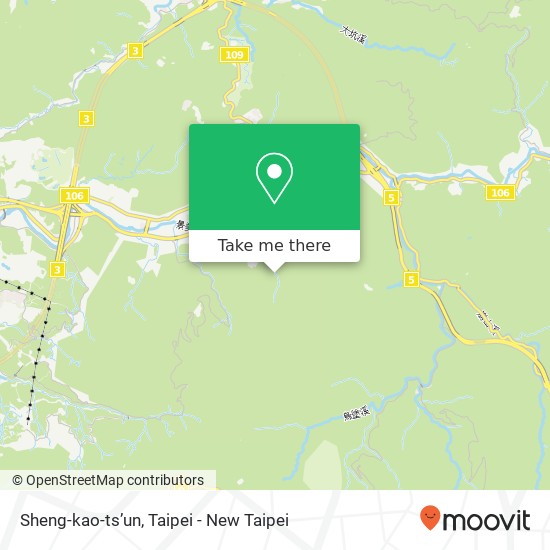 Sheng-kao-ts’un map