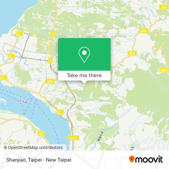 Shanjiao map
