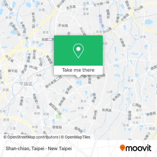 Shan-chiao map