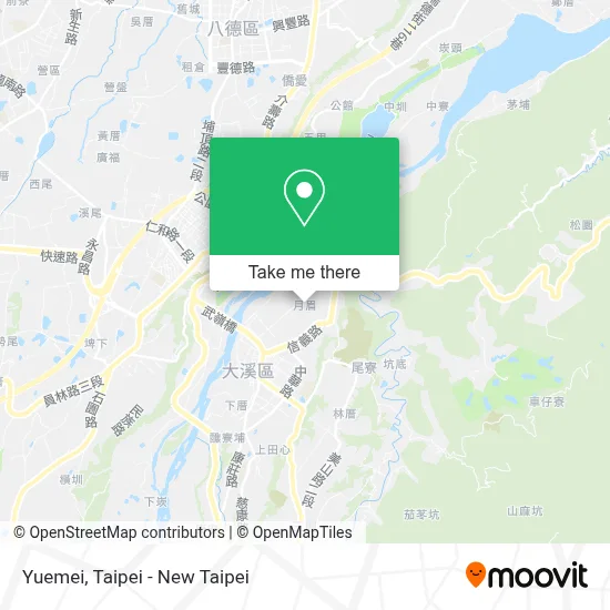 Yuemei map