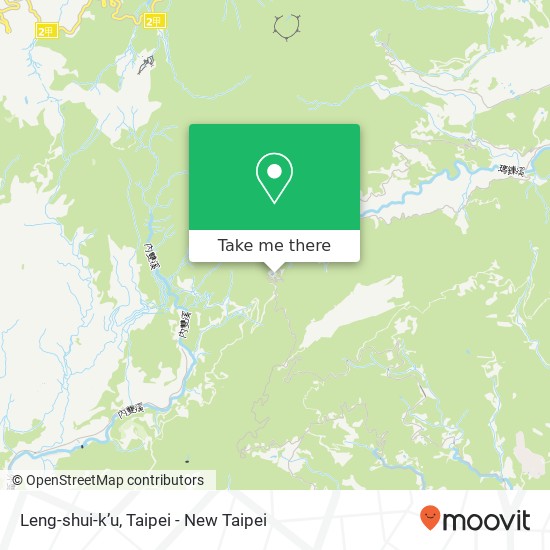 Leng-shui-k’u map
