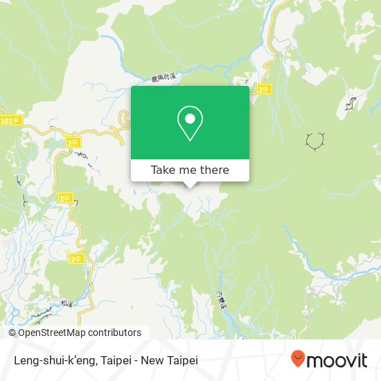 Leng-shui-k’eng map