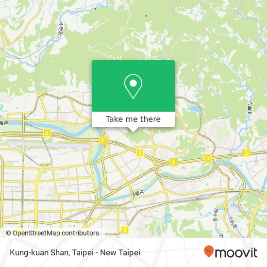 Kung-kuan Shan map