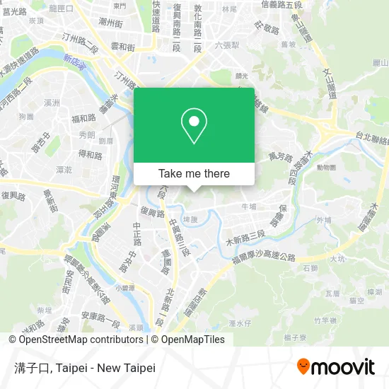 溝子口地圖