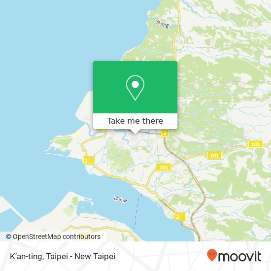 K’an-ting map