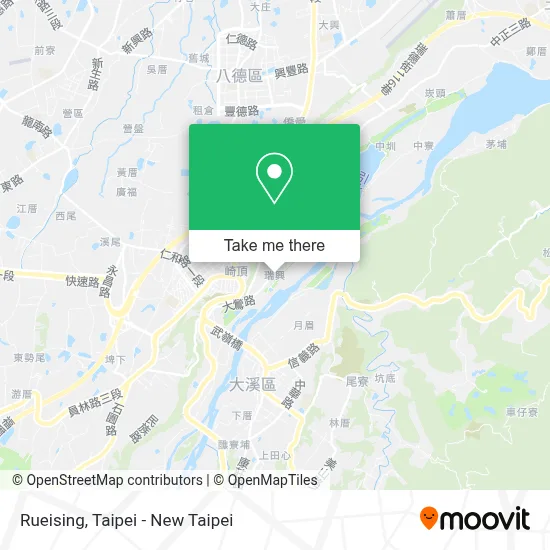 Rueising map
