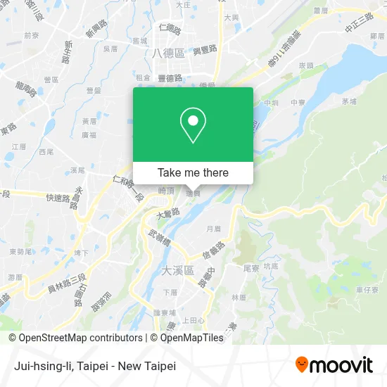Jui-hsing-li map