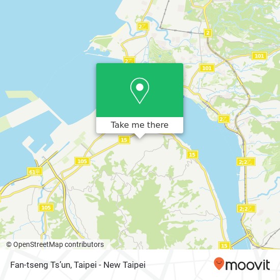 Fan-tseng Ts’un map
