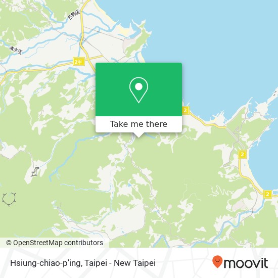 Hsiung-chiao-p’ing map