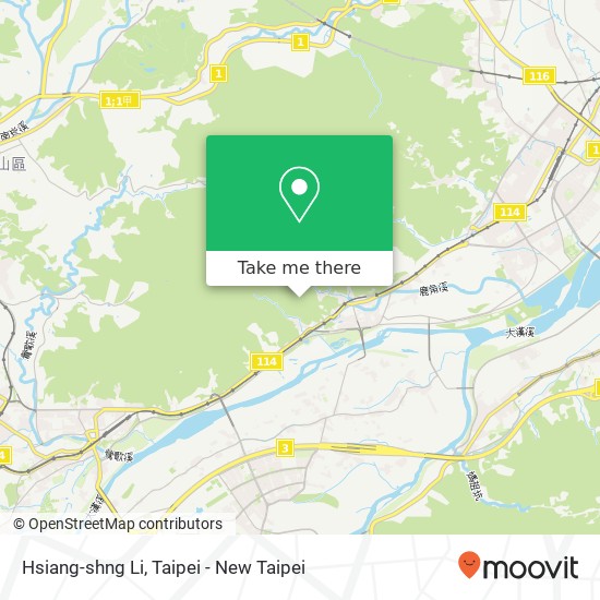 Hsiang-shng Li map