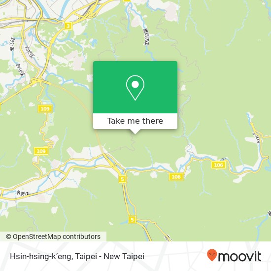 Hsin-hsing-k’eng map