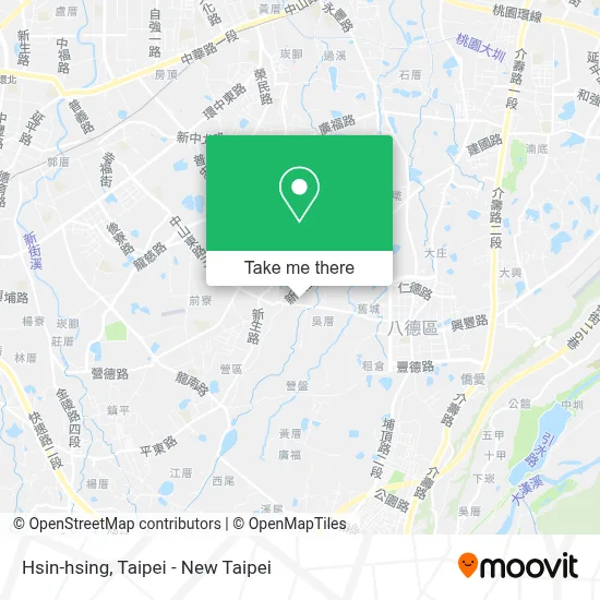 Hsin-hsing map