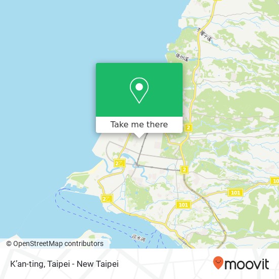 K’an-ting map