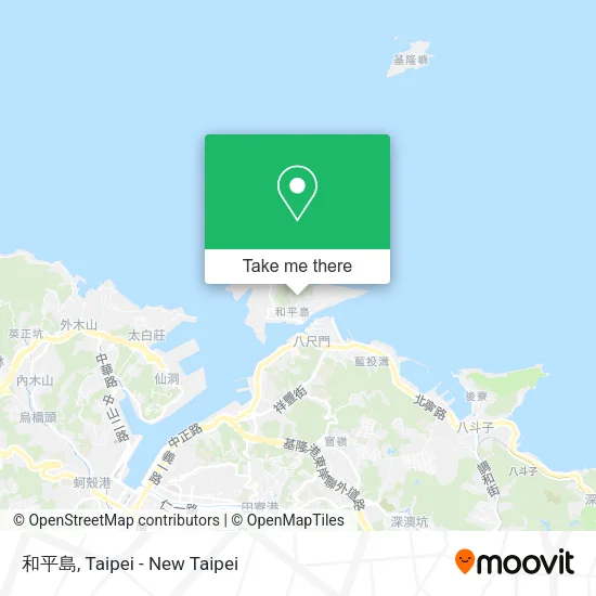 和平島 map
