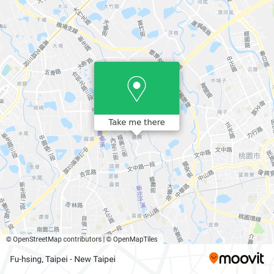 Fu-hsing map