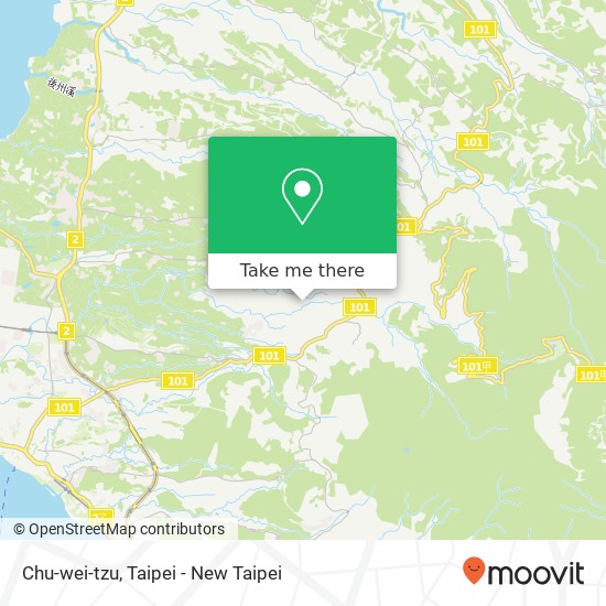 Chu-wei-tzu map