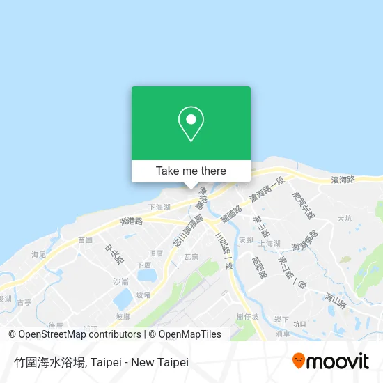 竹圍海水浴場 map