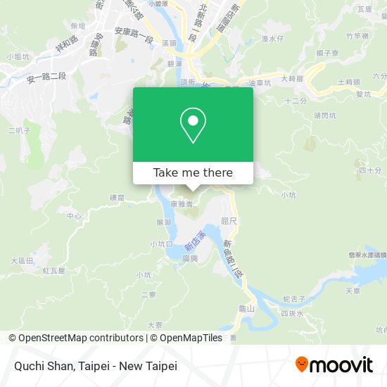 Quchi Shan map