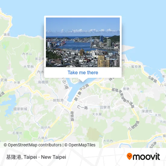 基隆港地圖