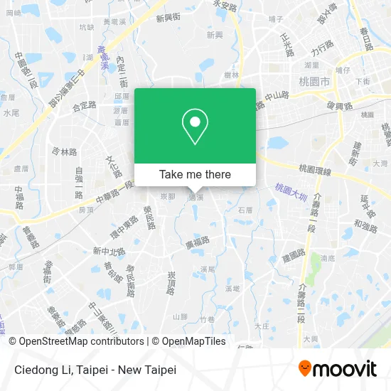 Ciedong Li map
