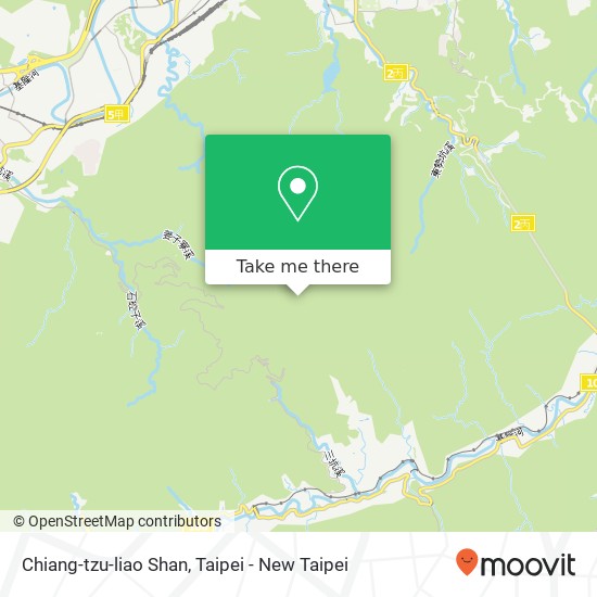 Chiang-tzu-liao Shan地圖