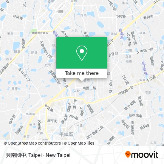 興南國中 map