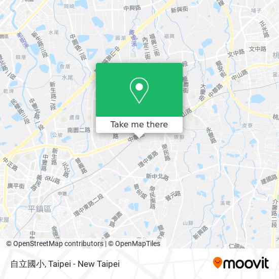自立國小 map