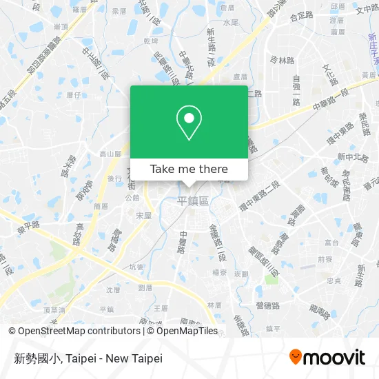 新勢國小 map