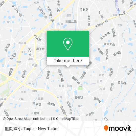 龍岡國小地圖