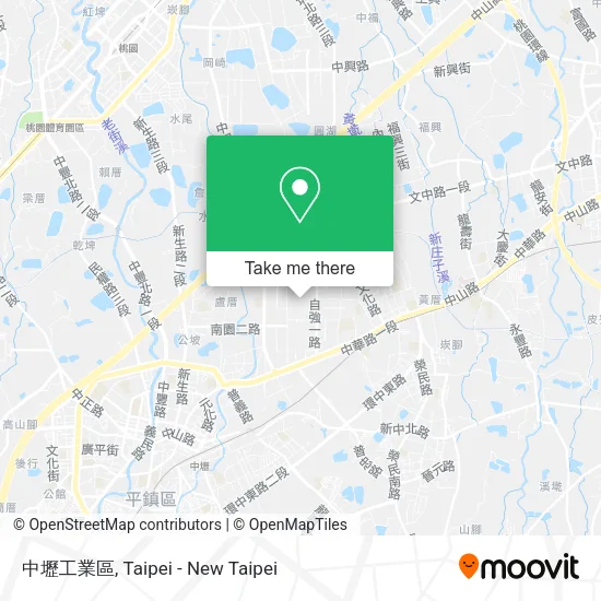 中壢工業區 map