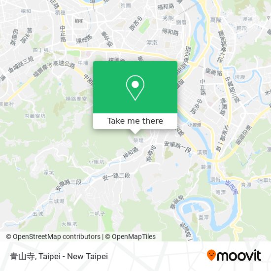 青山寺地圖