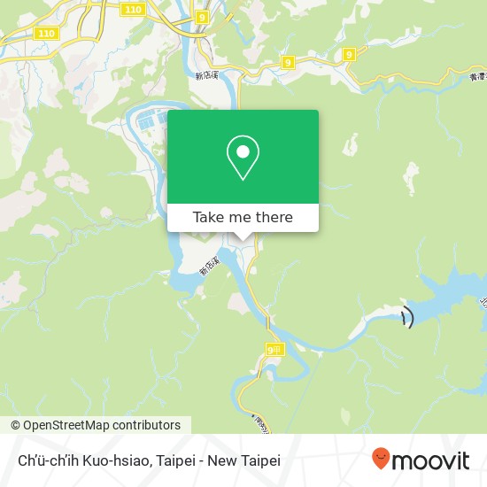 Ch’ü-ch’ih Kuo-hsiao map
