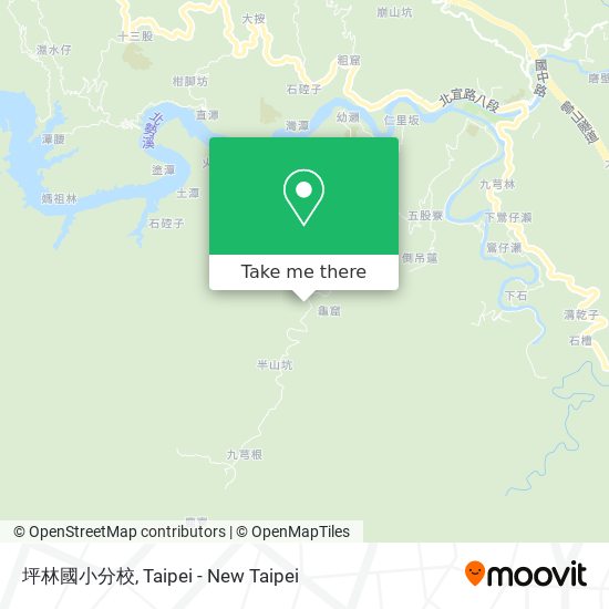 坪林國小分校 map