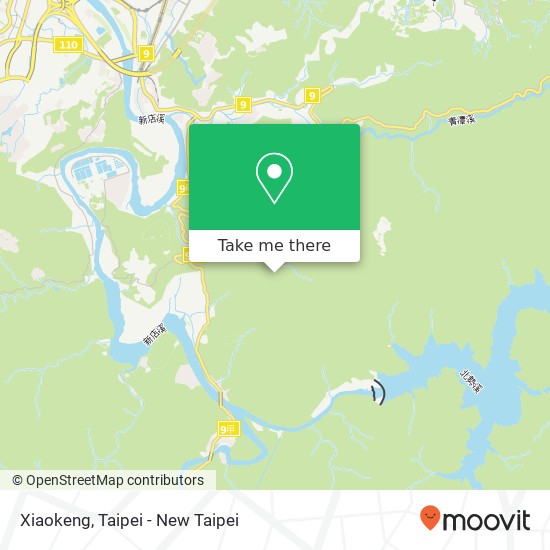 Xiaokeng map