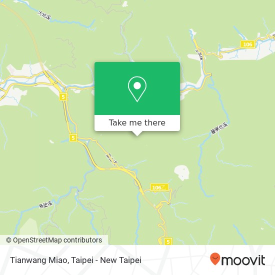 Tianwang Miao map