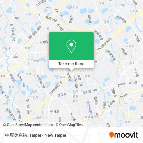 中壢休息站地圖