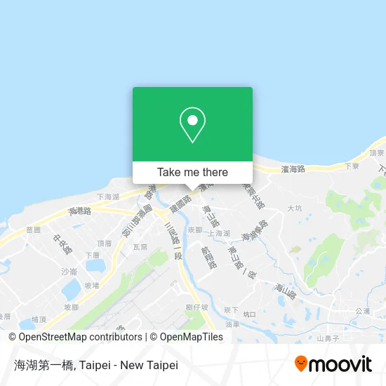 海湖第一橋 map
