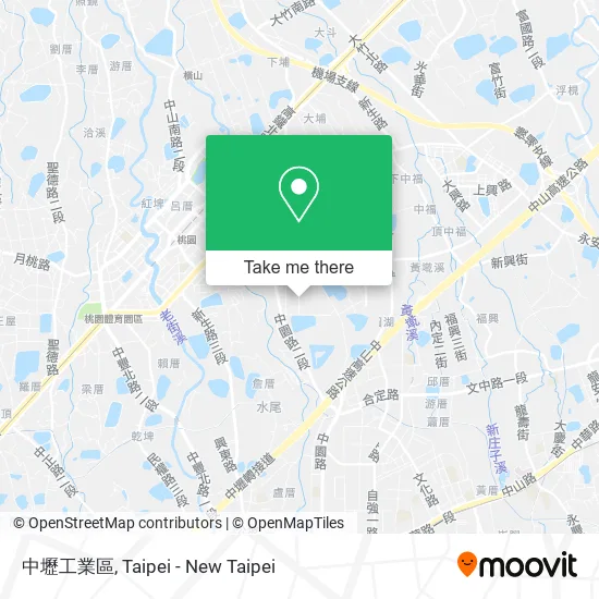 中壢工業區 map