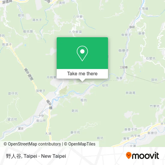 野人谷地圖