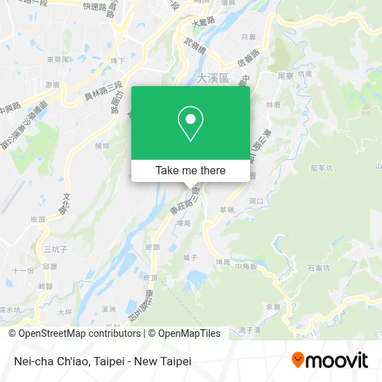 Nei-cha Ch'iao map