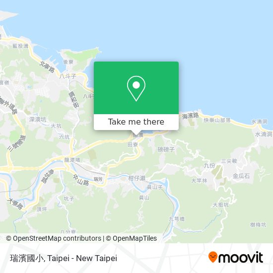 瑞濱國小地圖