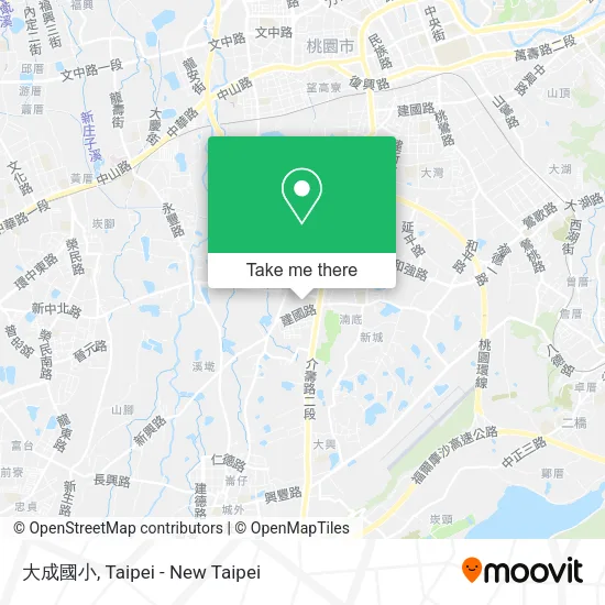 大成國小 map