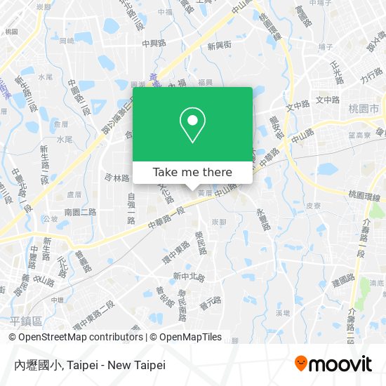 內壢國小 map
