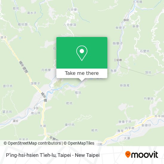 P’ing-hsi-hsien T’ieh-lu map
