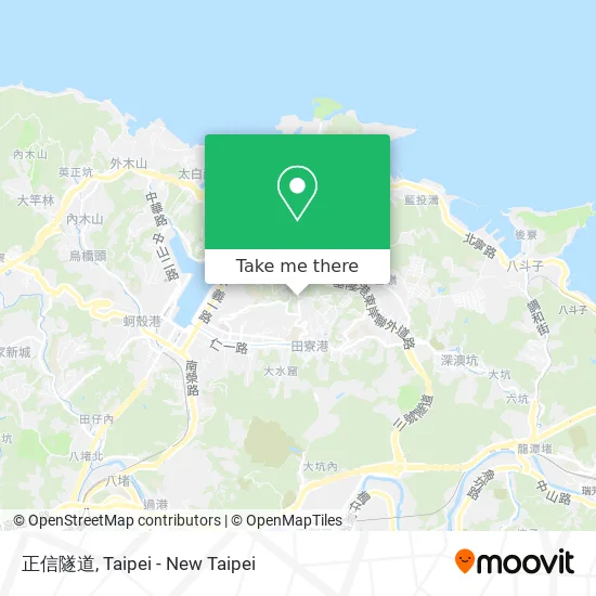 正信隧道地圖