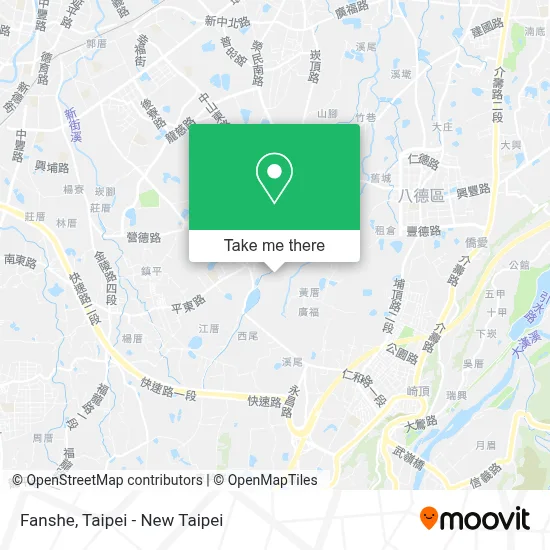 Fanshe map